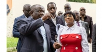 Ciss� Bacongo annonce son soutien � la r�novation de la Maison de la Presse