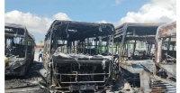 Koumassi : 55 autobus de la Sotra endommag�s dans un incendie