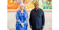 LAmbassadrice de lUnion europenne fait ses adieux au Prsident Ouattara