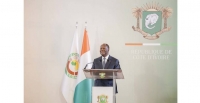 Prsentation des vux du monde acadmique, conomique et civil au prsident Ouattara